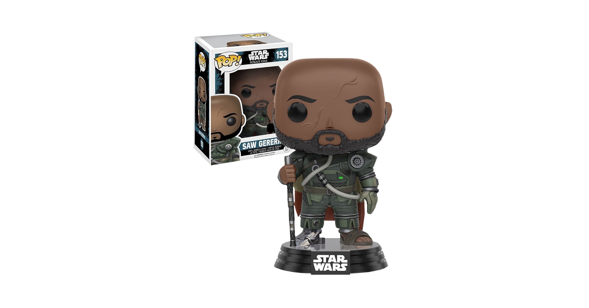 Amazon.com: POP! Funko Star Wars Rogue One Saw Gererra